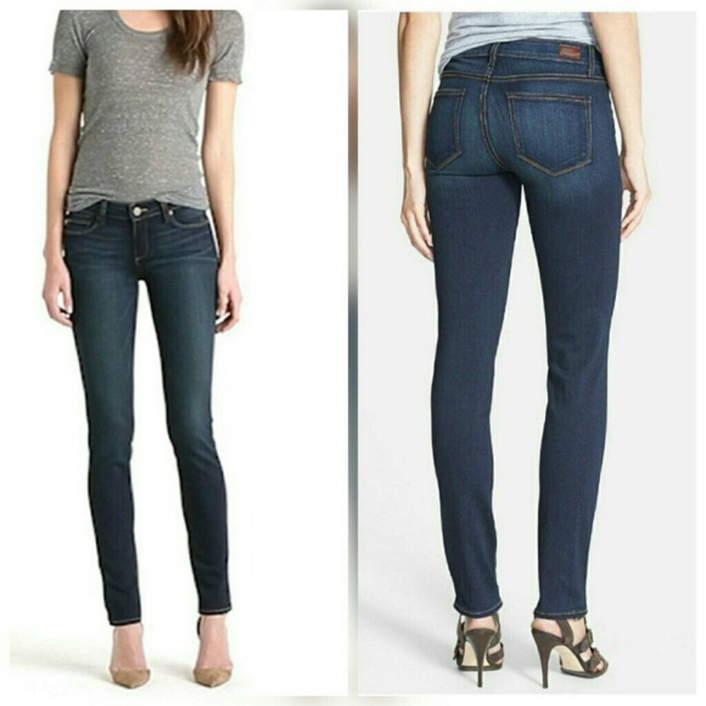 PAIGE Denim Medium Wash Skinny Jeans